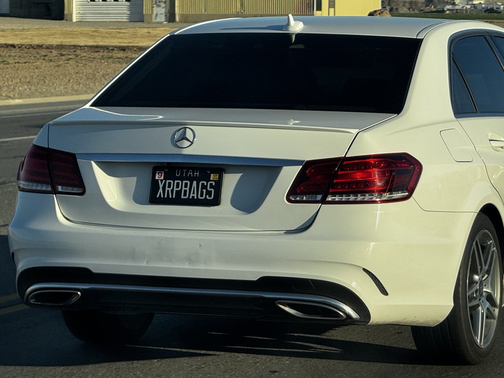 License plate: XRPBAGS