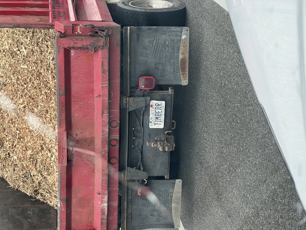License plate: TIMBERR